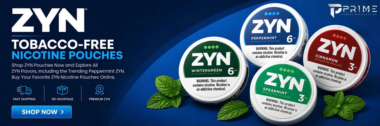 ZYN Tobacco Free Nicotine Pouches
