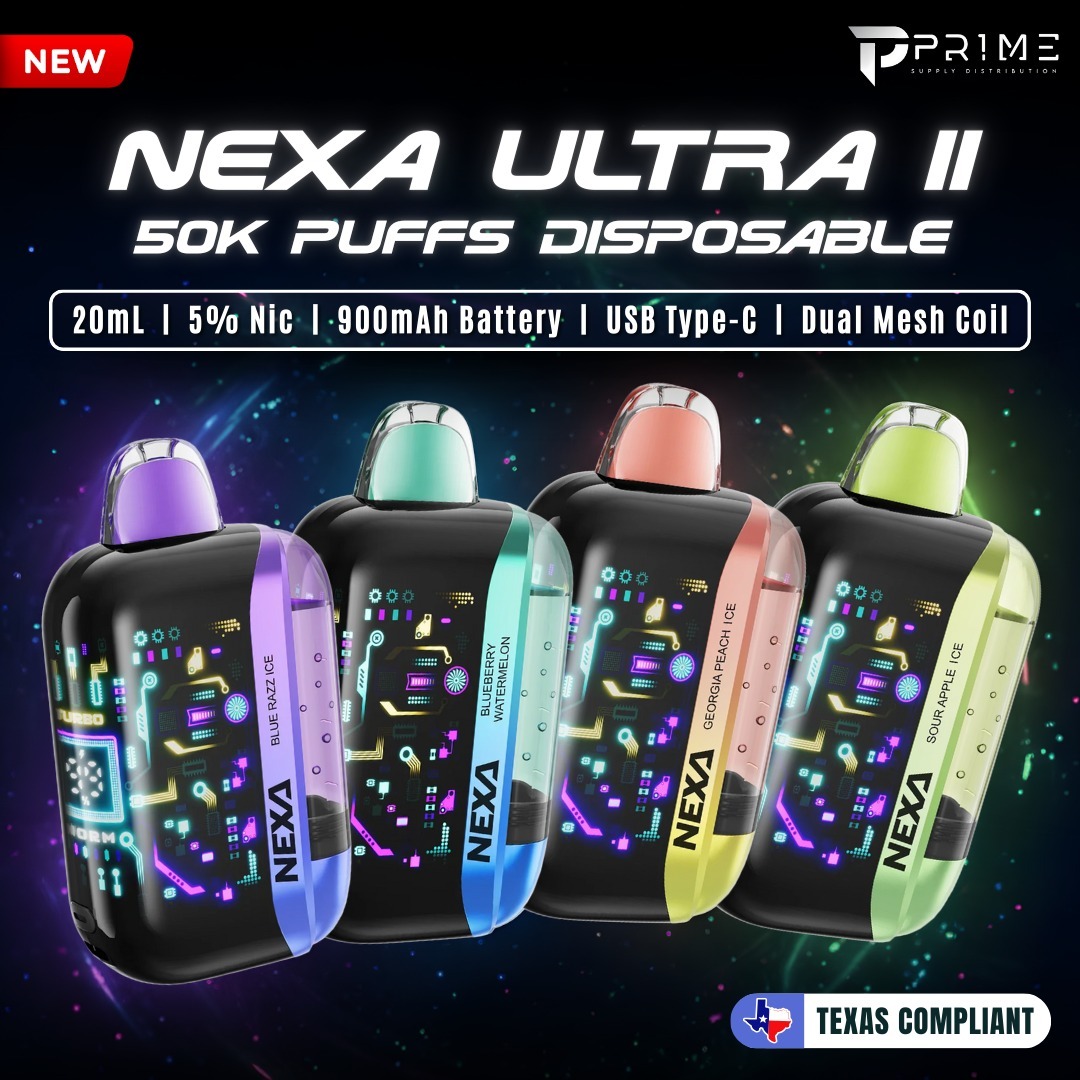 Nexa Ultra II 50K Vape Texas Compliant