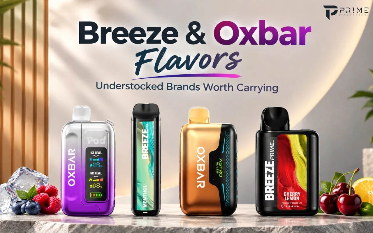 Breeze & Oxbar Flavors: Understocked Brands Worth Carrying
