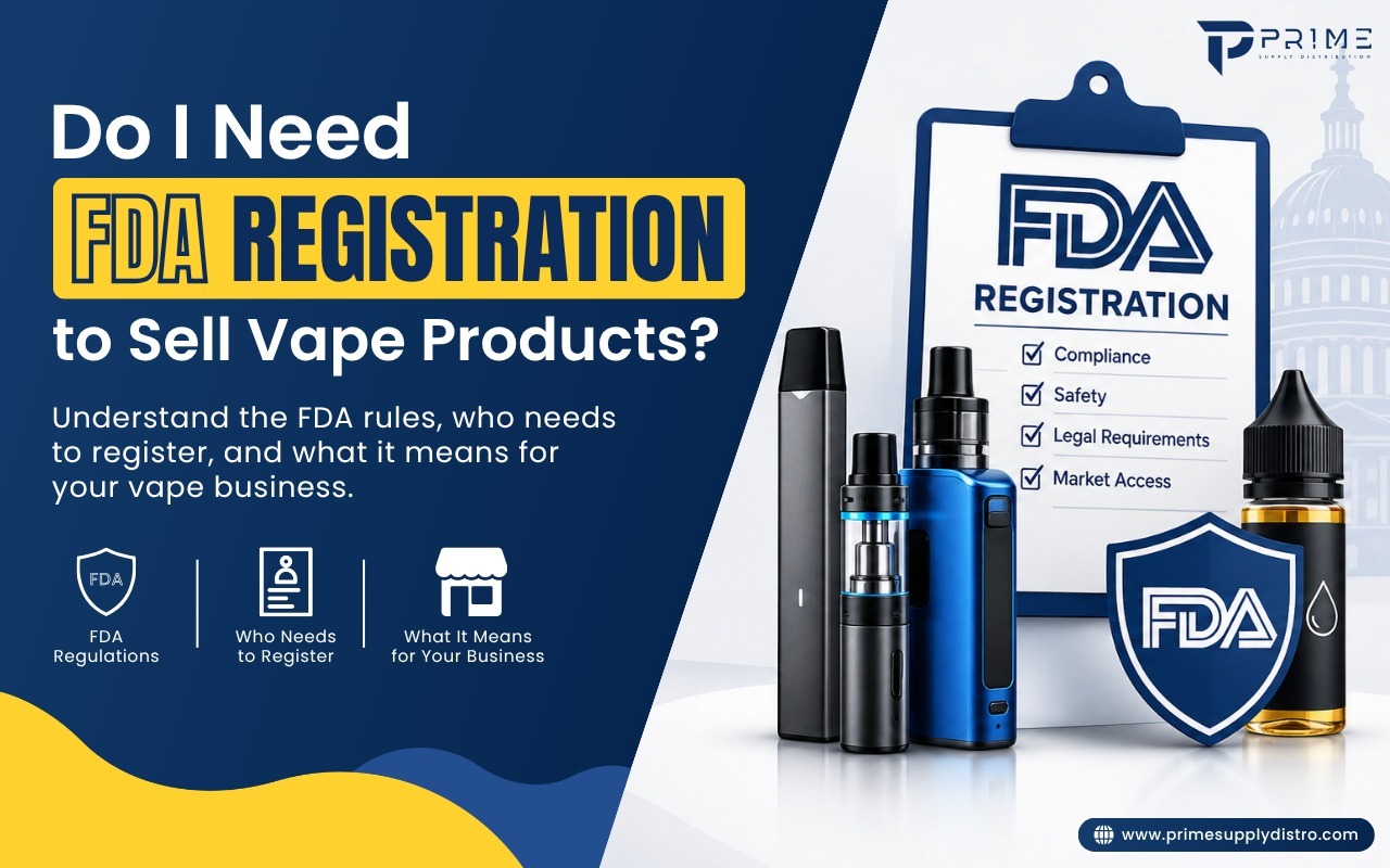 Do I Need FDA Registration to Sell Vape Products?