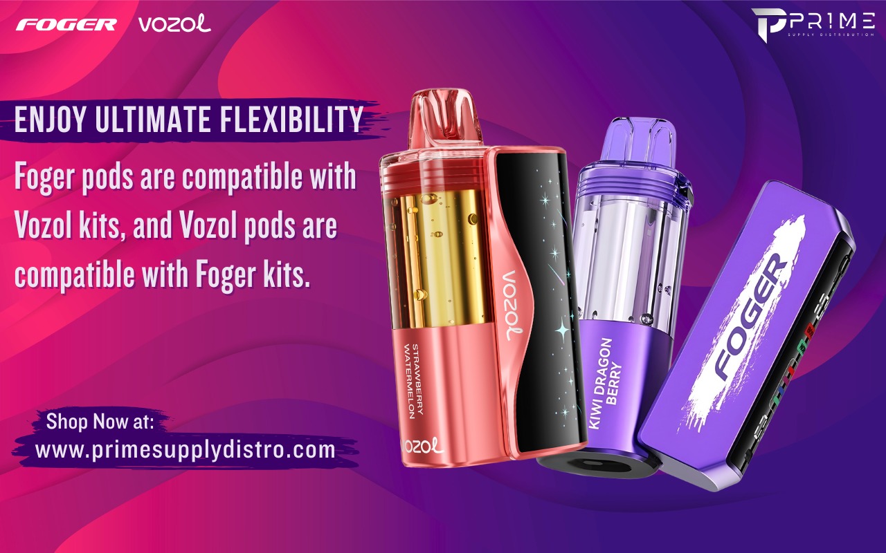 Foger and Vozol: Leading the Next Era of Smart Disposable Vapes