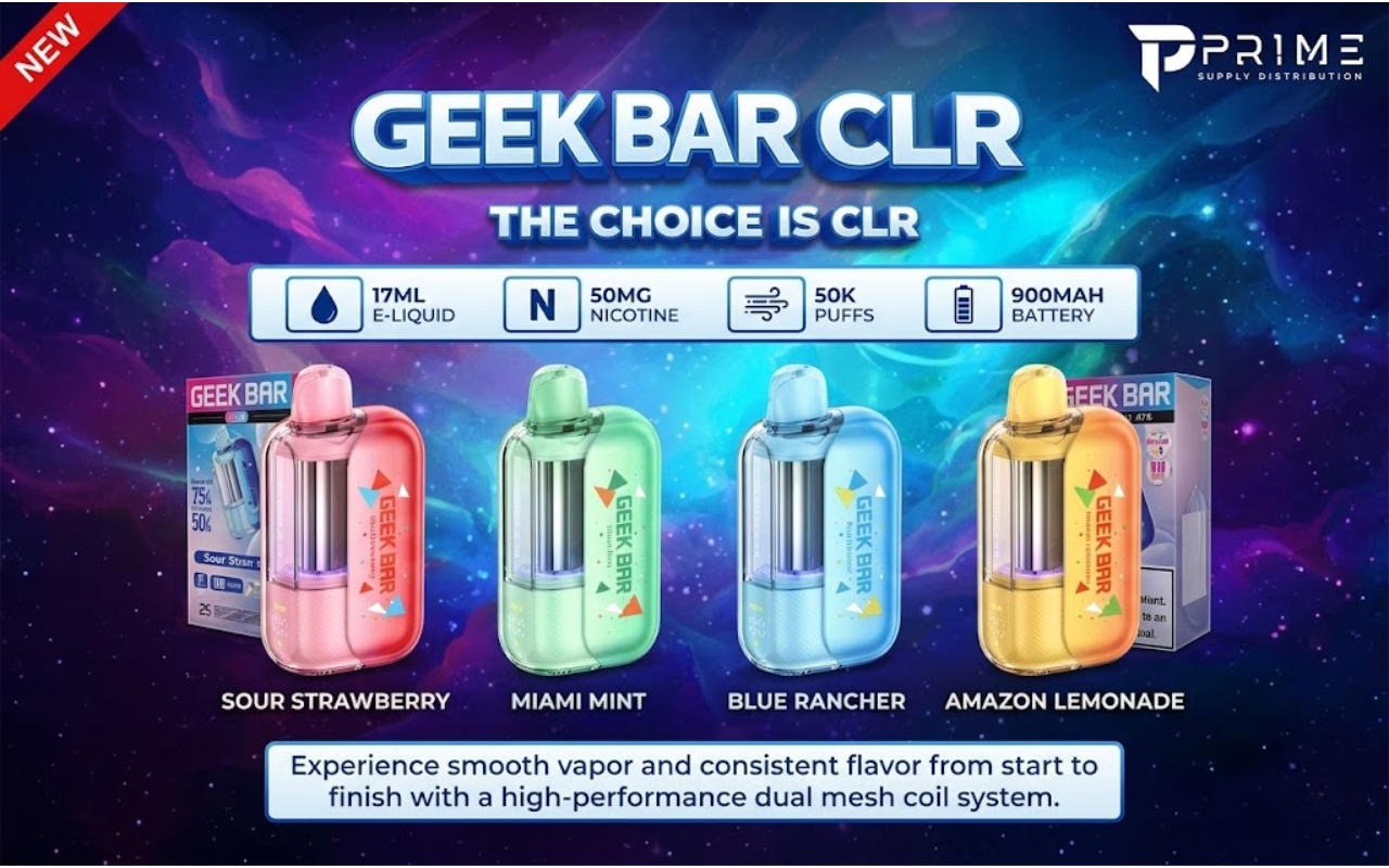 Geek Bar CLR 50K Wholesale: What Retailers Should Know