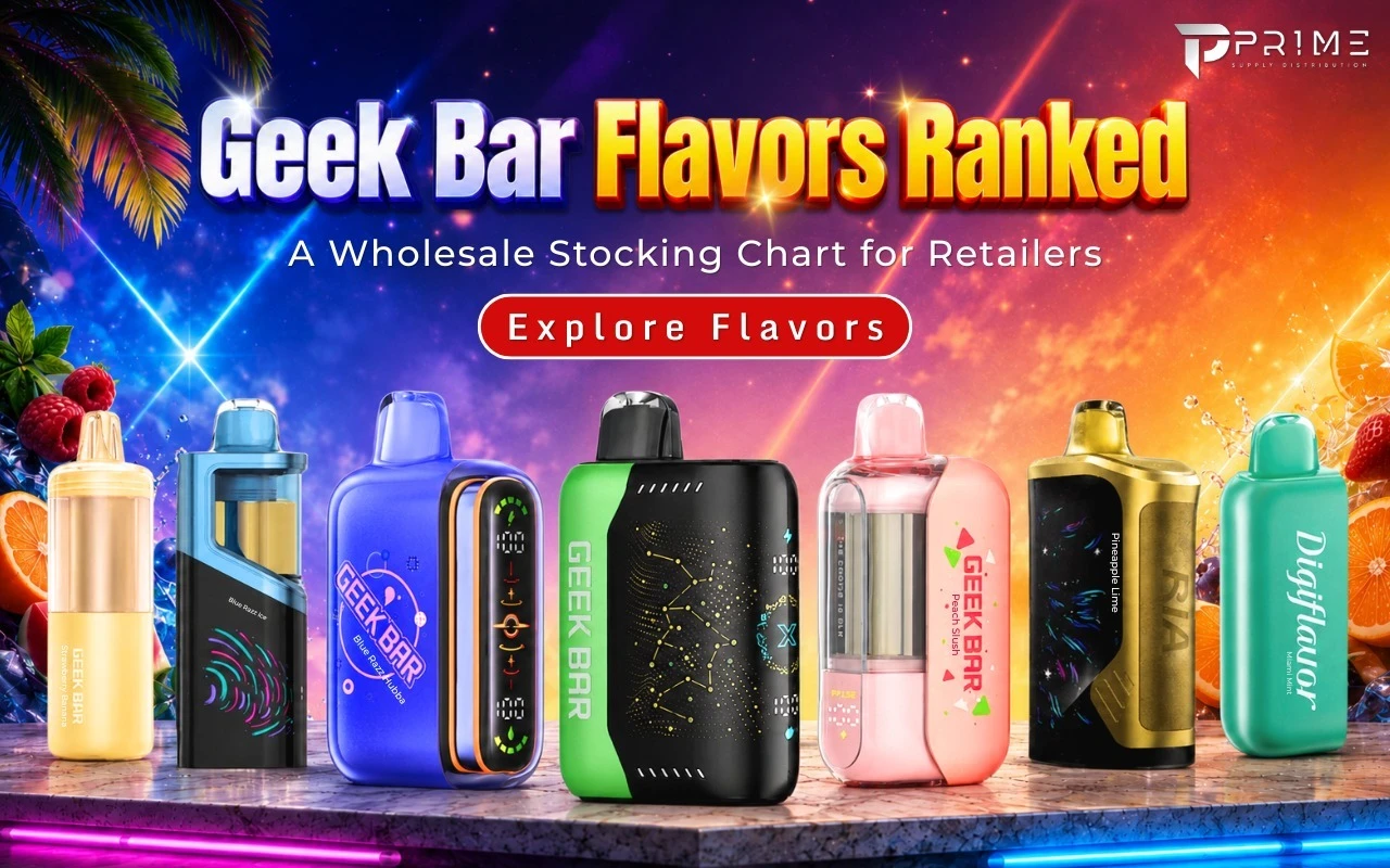 Geek Bar Flavors Ranked: A Wholesale Stocking Chart for Retailers