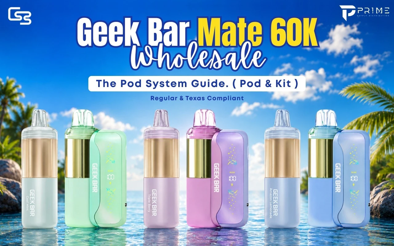 Geek Bar Mate 60K Wholesale: The Pod System Guide