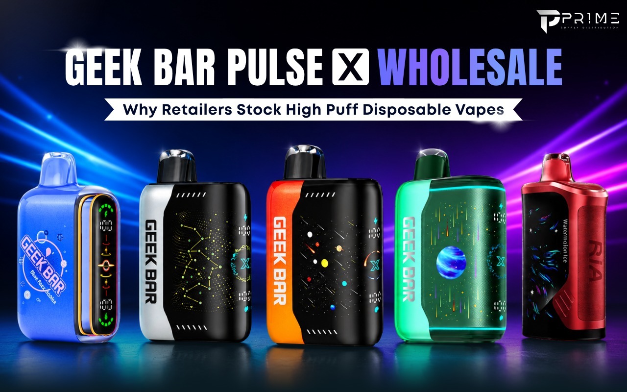 Geek Bar Pulse X Wholesale: Why Retailers Stock High Puff Disposable Vapes