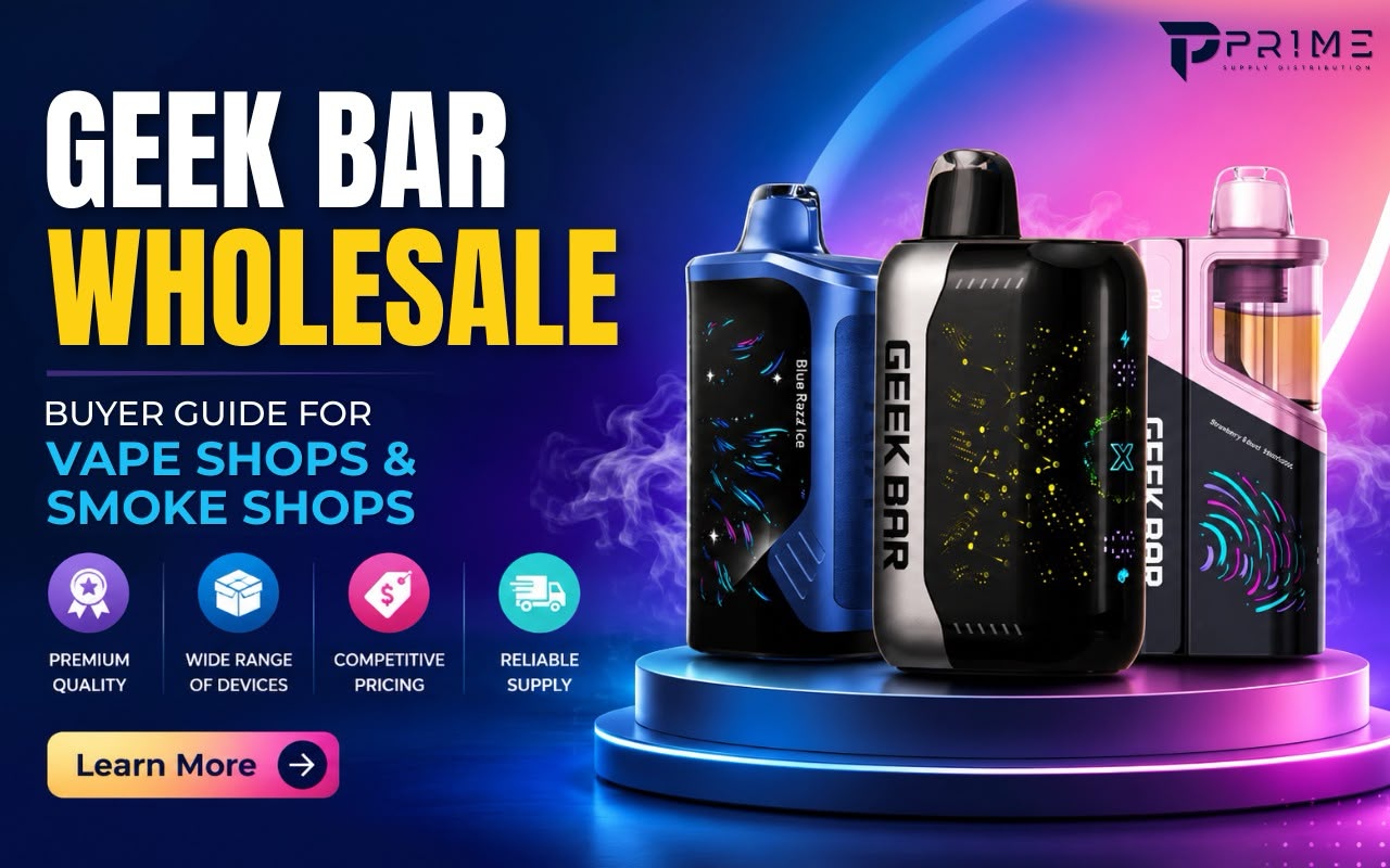 Geek Bar Wholesale: Buyer Guide for Vape Shops and Smoke Shops