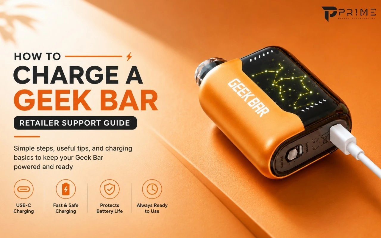 How to Charge a Geek Bar: Retailer Support Guide