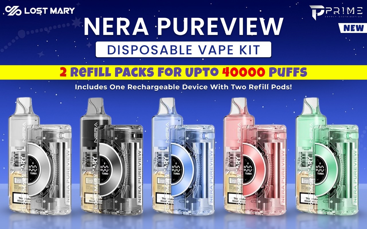 Lost Mary Wholesale NERA Pureview 40K Vape and The Evolution of the Brand