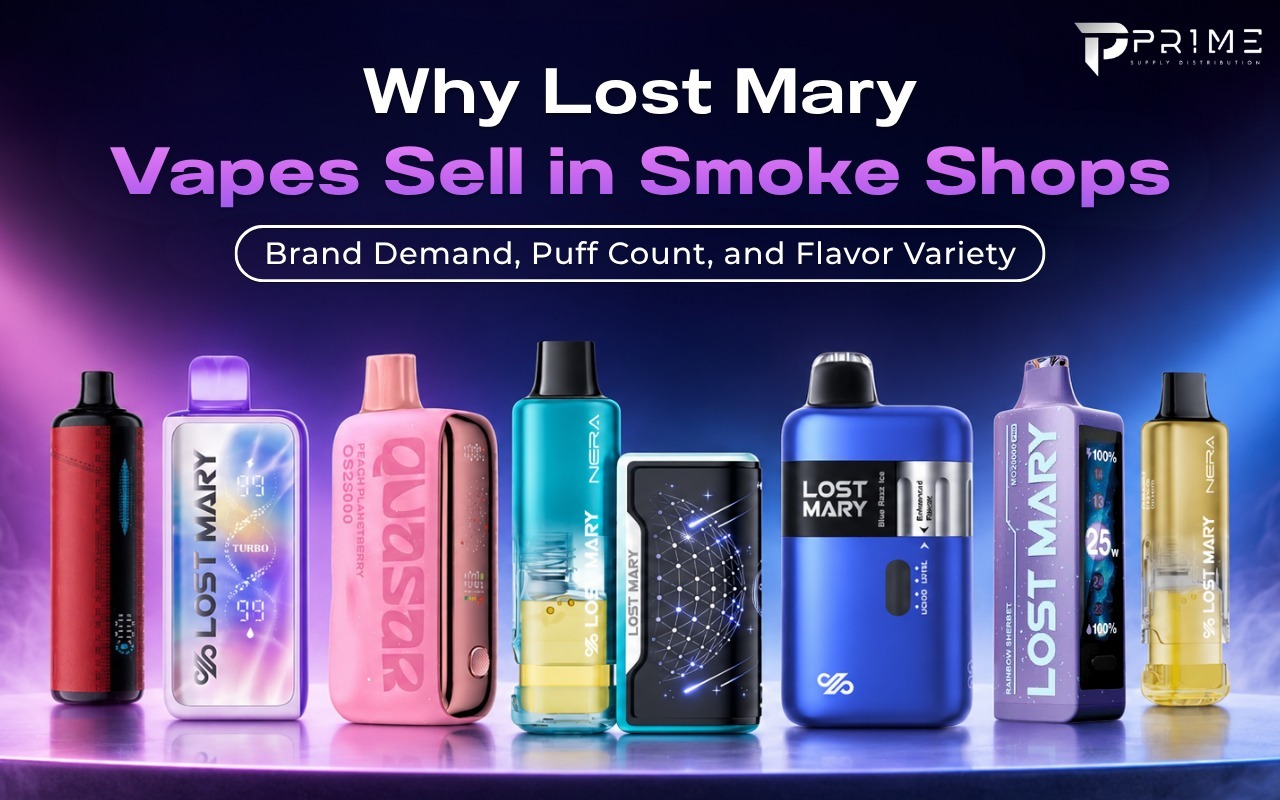 Lost Mary Vape Flavors and Puff Count Guide: What Smoke Shops Need to Stock