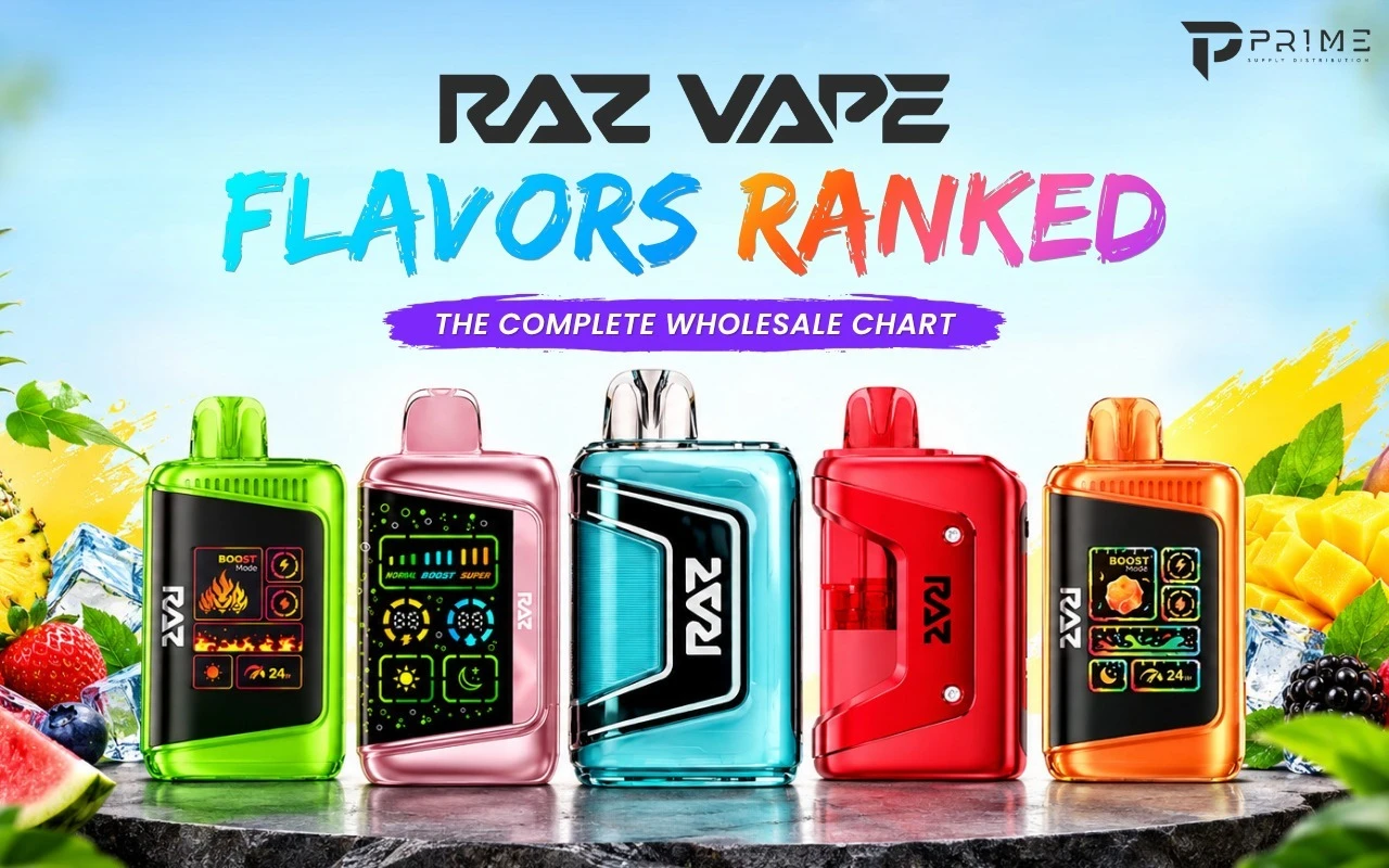 Raz Vape Flavors Ranked: The Complete Wholesale Chart
