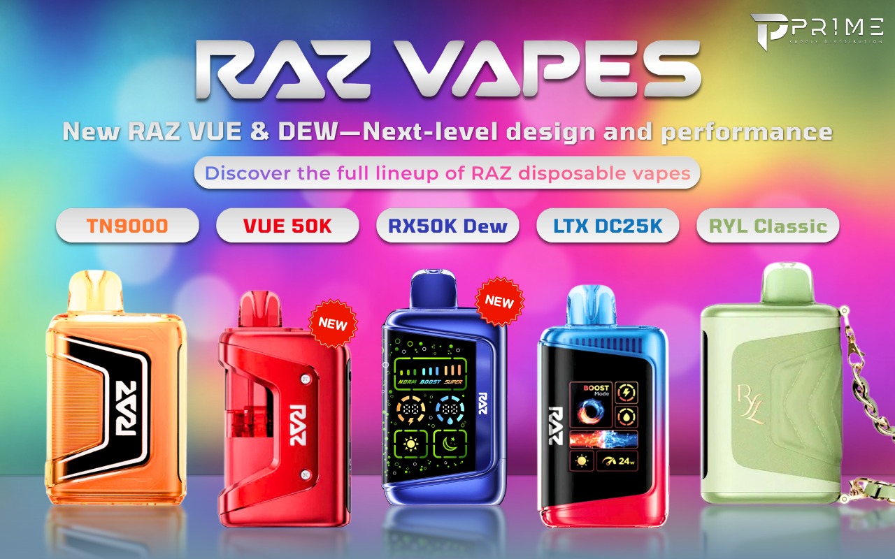 RAZ Vape Wholesale Guide 2026: New Disposable Vapes, High Puff Devices & Top Sellers
