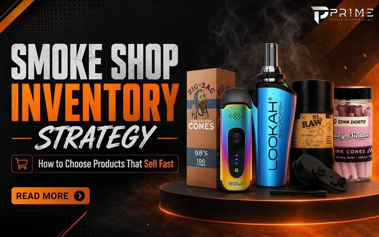 Smoke Shop Inventory Strategy: How to Choose Products That Sell Fast