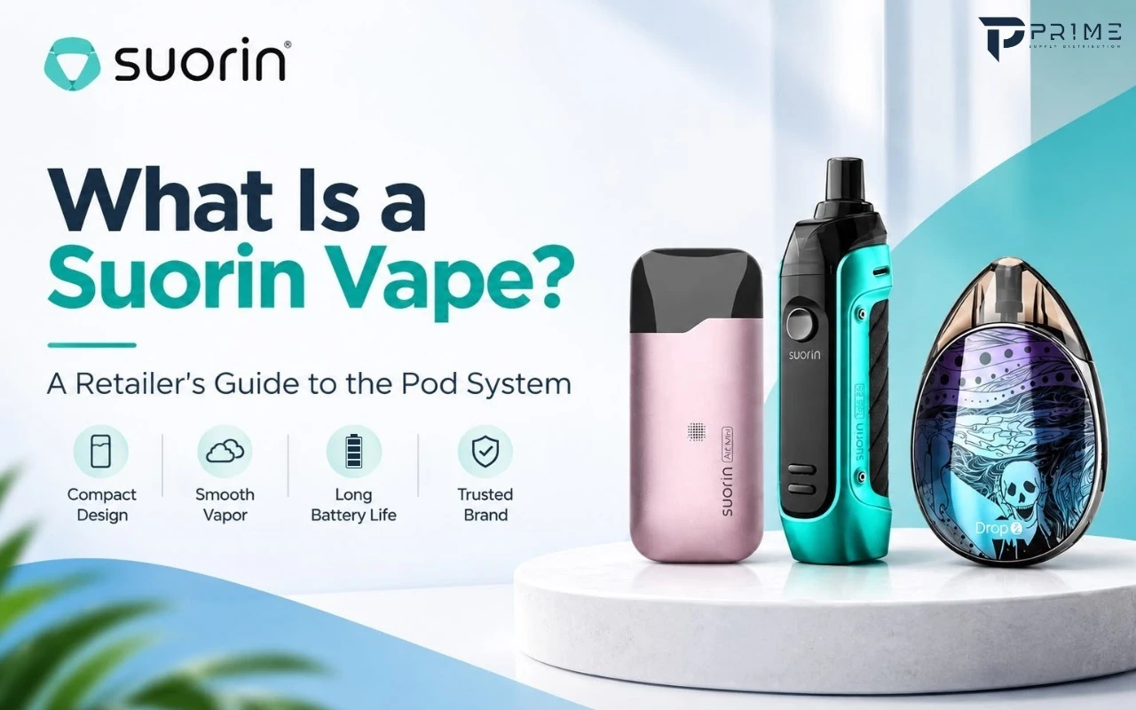 What Is a Suorin Vape? A Retailer's Guide to the Pod System
