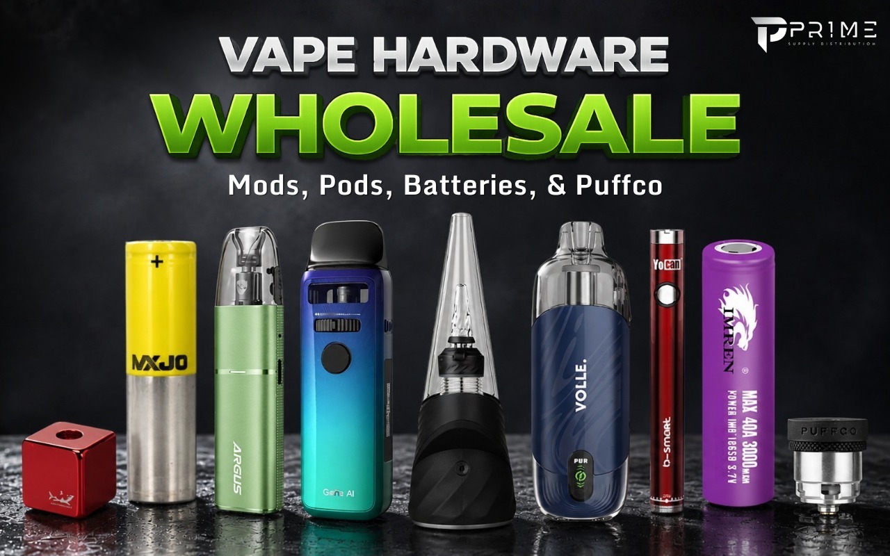 Vape Hardware Wholesale: How Retailers Stock Mods, Pods and Batteries