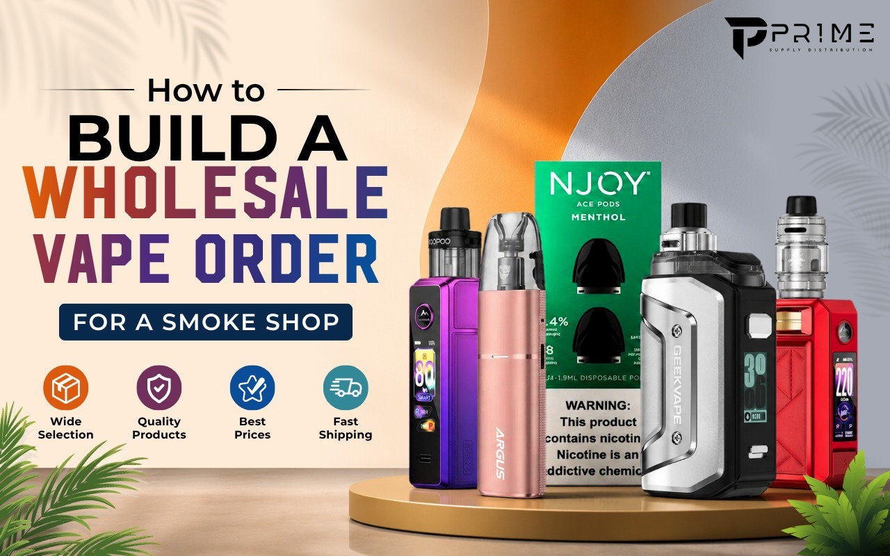 How to Build a Wholesale Vape Order for a Smoke Shop
