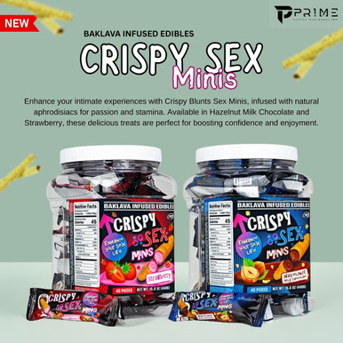 Crispy Sex Minis Edibles | Prime Supply Distro