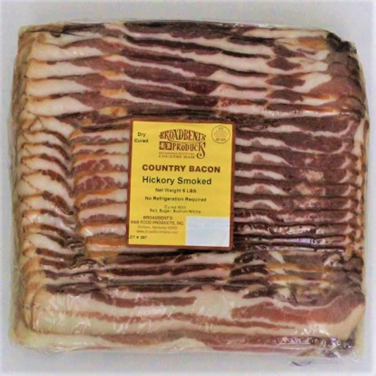 Dry Cured Bacon Shelf Life