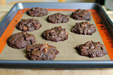 DOUBLE CHOCOLATE CHIP BACON COOKIES