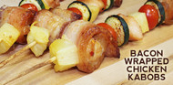 Bacon-Wrapped Chicken Kabobs