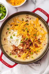 Easy Cheesy Potato Bacon Soup