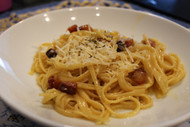 Italian Bacon Based Spaghetti Carbonara - Bacon Recipe