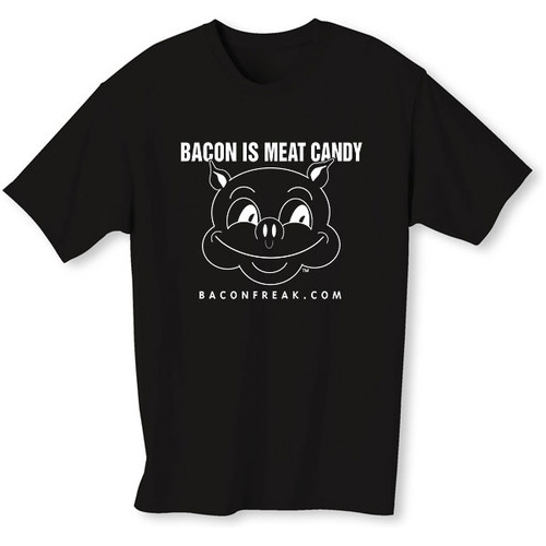 OXI T-Shirt - Thats Too Much Bacon, Basic Casual T-Shirt for Men's