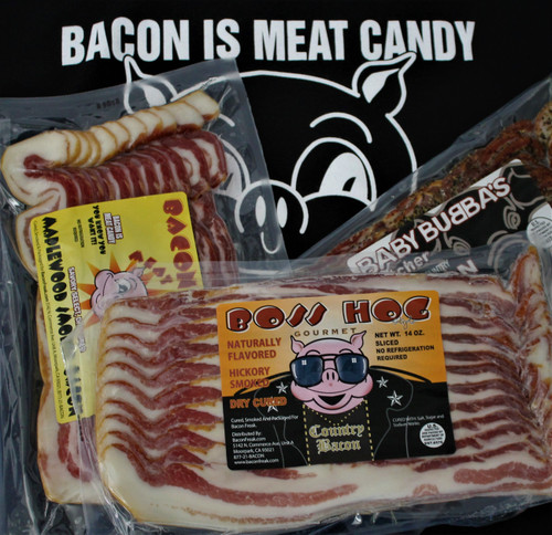 Bacon is Meat Candy Bacon Sampler - 5 Different Bacons