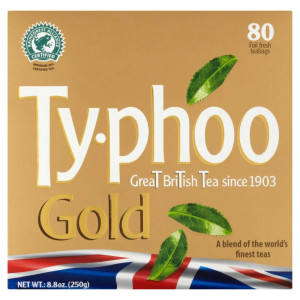 Typhoo Gold Tea Bags - 80 count Typhoo Gold Tea Bags - 80 count