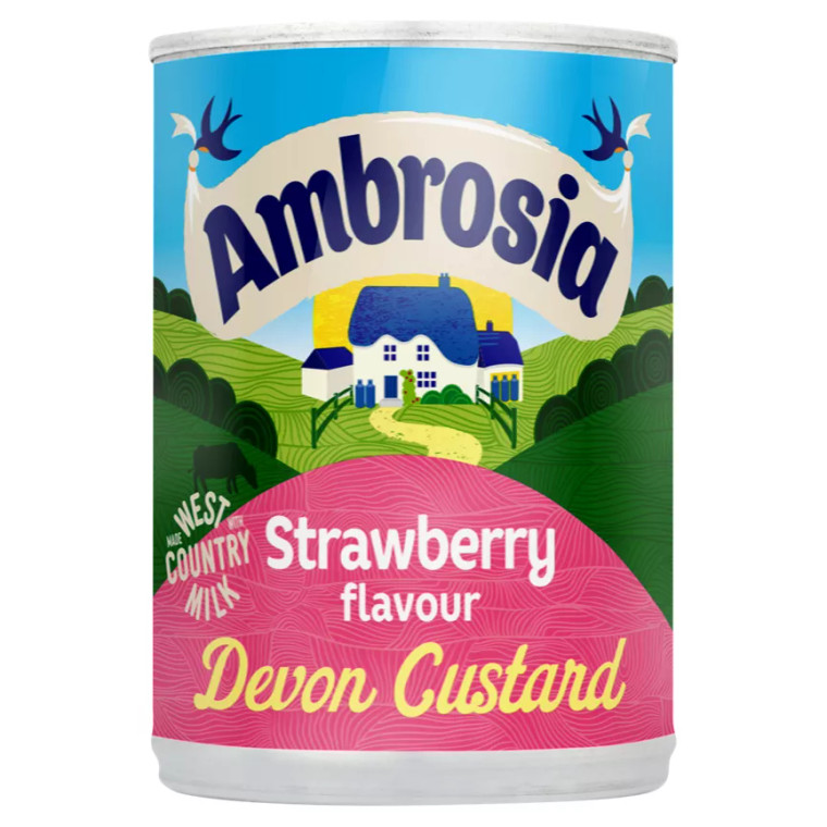 Ambrosia Strawberry Custard (400g)