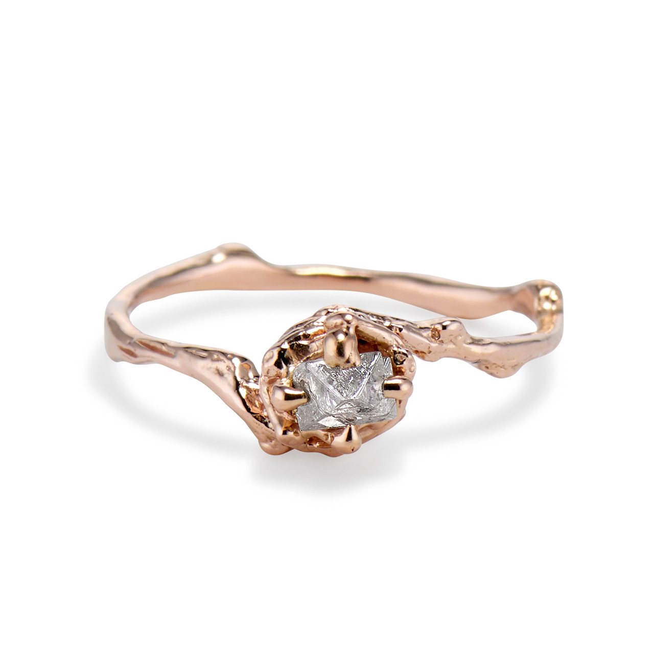 Rough Diamond Ring | .75ct – Sarah Perlis Jewelry