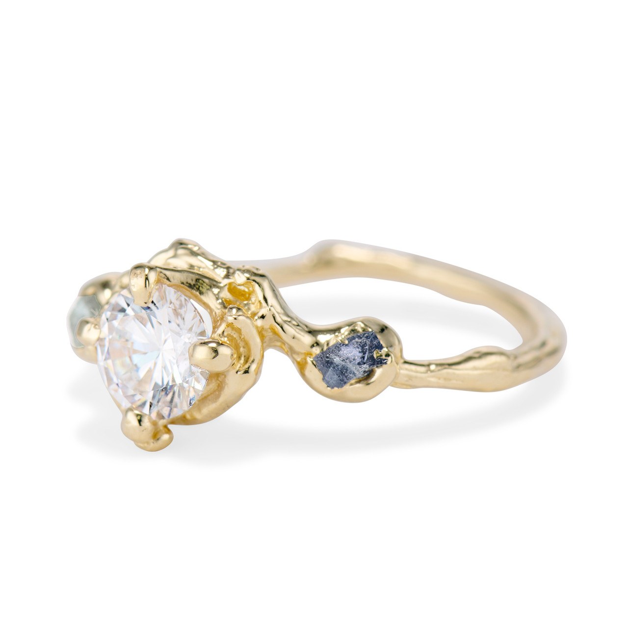 Naples Diamond Trio Wedding Ring | Olivia Ewing