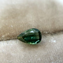 Green Pear Cut Montana Sapphire