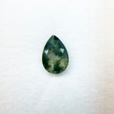 Billowing Pear Cut Moss Agate