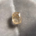 Elongated Rose Cut Gold Straw Rutilated Quartz