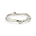 Men's Silver Garland Ring by Olivia Ewing Jewelry