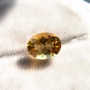 Bright Oval Cut Citrine