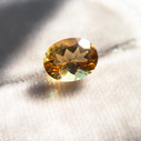 Bright Oval Cut Citrine
