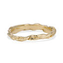14K Yellow Gold Woodland Signet by Olivia Ewing Jewelry