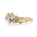 14K Yellow Gold Feyre Diamond Cluster Ring by Olivia Ewing Jewelry