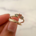 14K Yellow Gold Naples Twisted Diamond Band by Olivia Ewing Jewelry