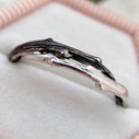 Nature inspired wedding ring by Olivia Ewing Jewelry