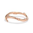 Custom curved wedding ring by Olivia Ewing Jewelry