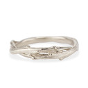 14K White Gold Unity Ring by Olivia Ewing Jewelry