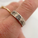 Silver 6mm Birch Ring by Olivia Ewing Jewelry