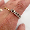 Sterling Silver Syracuse Ring by Olivia Ewing Jewelry