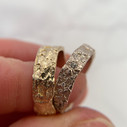 14K White Gold Diamond Vineyard Band by Olivia Ewing Jewelry