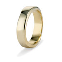 Men's gold wedding ring by Olivia Ewing Jewelry