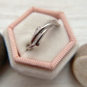 Men's unique wedding ring by Olivia Ewing Jewelry