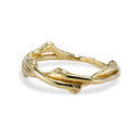 Men's tree branch wedding ring by Olivia Ewing Jewelry