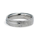 Men's nature inspired wedding band by Olivia Ewing Jewelry